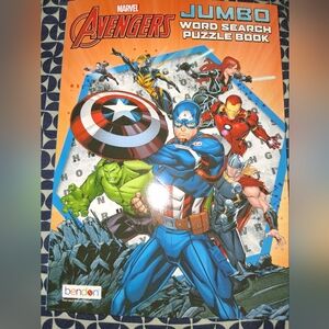 New Marvel Avengers Word Search Puzzle Book